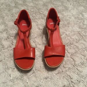 Never worn Camper wedges